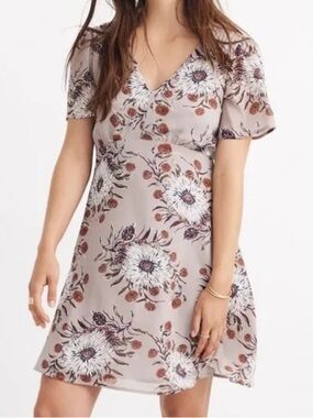 Madewell Floral Mini Dress